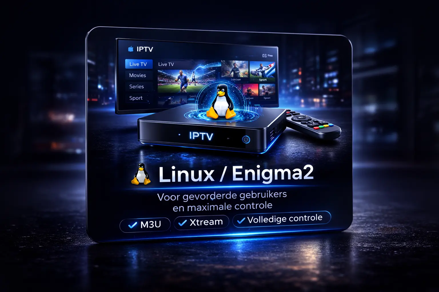 IPTV gebruiken op een Linux Enigma2-ontvanger